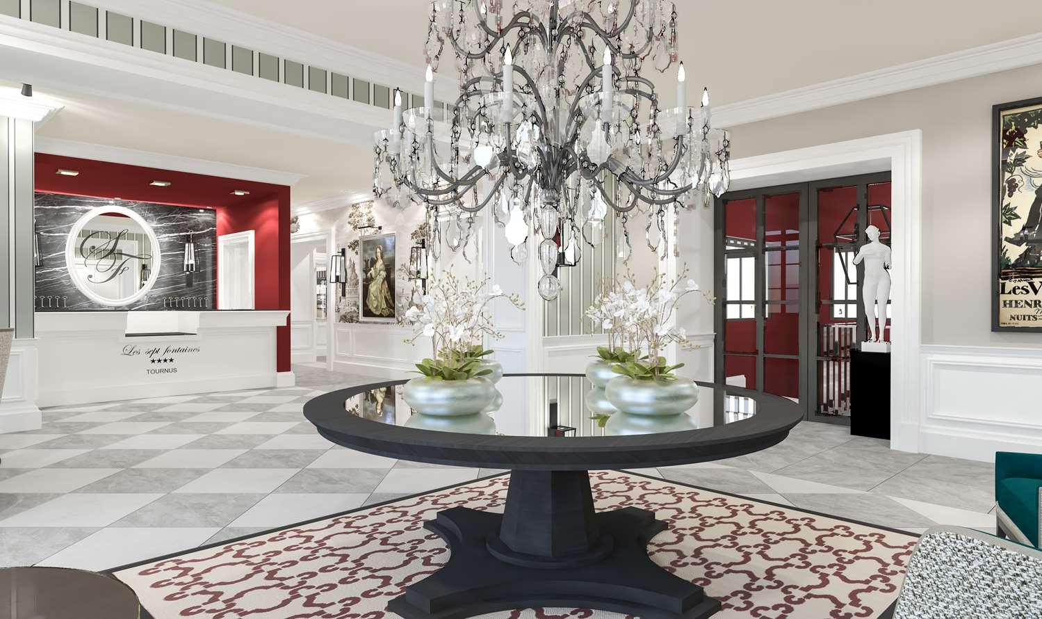 Hotel & Spa Les Sept Fontaines Best Western Premier Турню Экстерьер фото
